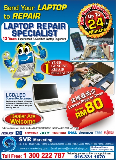 Promotion Laptop Repair